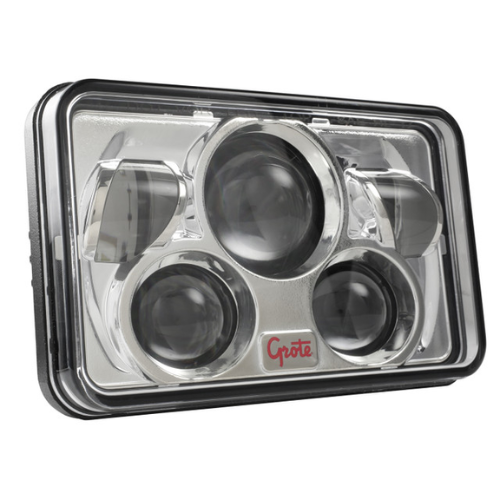 LED Sealed Beam Headlights, 4×6, High/Low Beam Combo, 9-30V