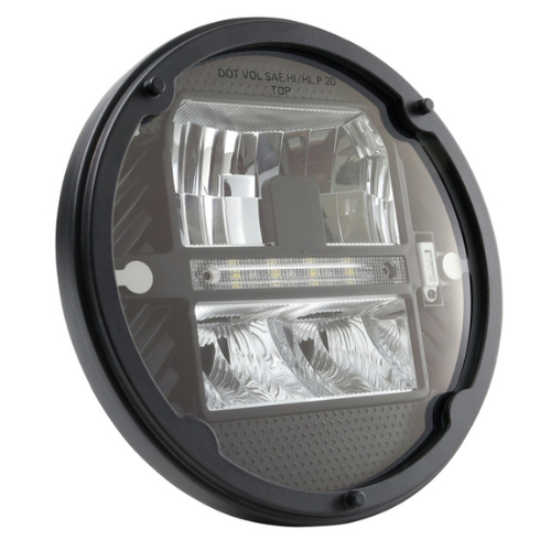 LED Sealed Beam Headlights, 7″ Heated LED Headlight