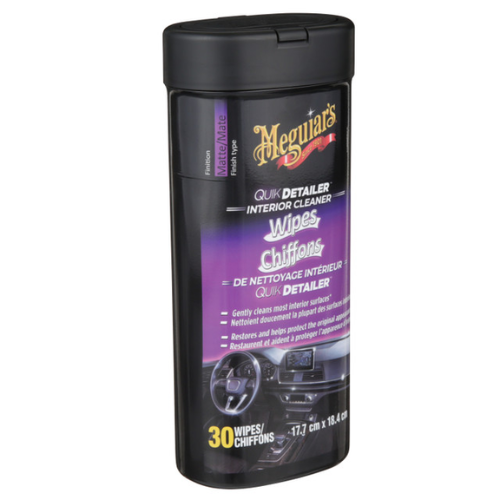 Quik Detailer Interior Wipes – 18cm X 20cm – 30 Pack
