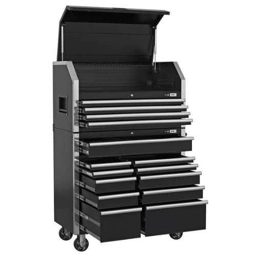 HD Series 15-Drawer Toolbox Combo – 41″ X 21″