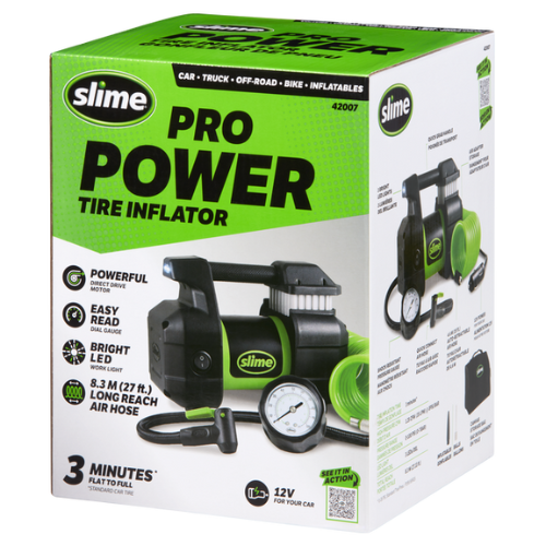 12V Heavy Duty Tire Inflator – 3 Minutes