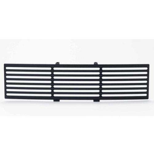 Bumper Grille Insert, Stainless Steel Black Bar, 11′ F-150